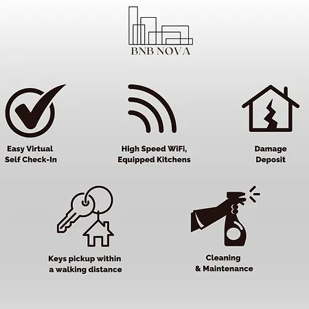 Bnbnova - Le Marais & Montorgueil Апартаменты