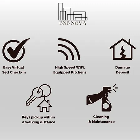 Bnbnova - Le Marais & Montorgueil Париж